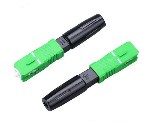 FTTH Network SC APC Fast موصل for Drop Cable قم بتثبيت OEM