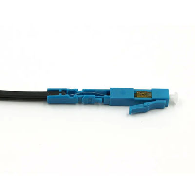 LC Fast Fiber Optic موصل الوضع المتعدد OM3 For FTTH CATV CCTV