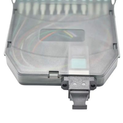 لوحة التصحيح MPO سوداء ، MPO إلى LC Cassette مع 12 مركزًا و 24 مركزًا