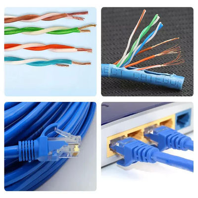 كابل تصحيح إيثرنت Cat6A المخصص ، سلك تصحيح نحيف S FTP بطول 5 متر 1 متر