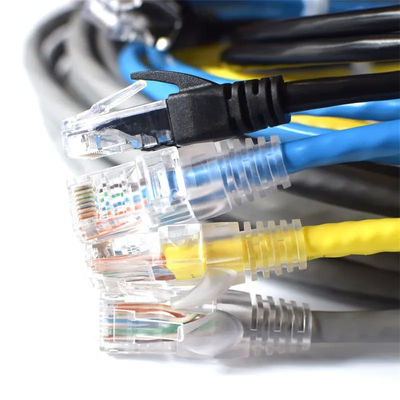 كابل تصحيح إيثرنت 1000 ميجا بت في الثانية ، سلك تصحيح Rj45 Cat6a لشبكة الإدارة
