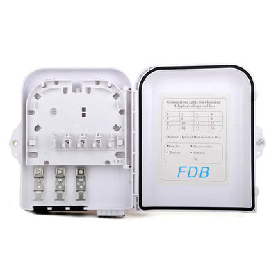 8 الأساسية مربع الألياف البصرية الطرفية للوصول إلى كابل الألياف NAP ODP FTB FTTH غير المقطوع