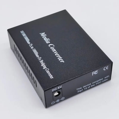 محول وسائط جيجابت من الألياف الضوئية 1000base Tx إلى 1000base Fx