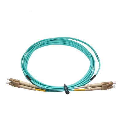 OM3 التجميع كابلات الألياف الضوئية الصافية القفزات أو الشريط 5.0mm