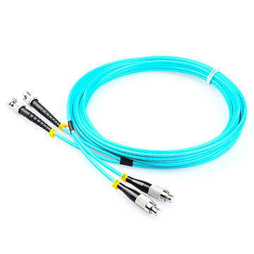 LC ST SC Connector 3m Fiber Optic Cable Assembly IEC60332-1 تصنيف اللهب