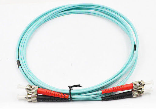 LC ST SC Connector 3m Fiber Optic Cable Assembly IEC60332-1 تصنيف اللهب